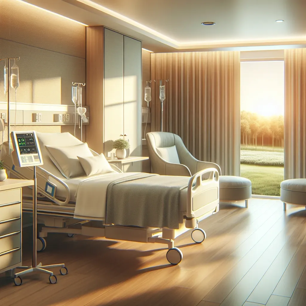 Hospital room in a dream