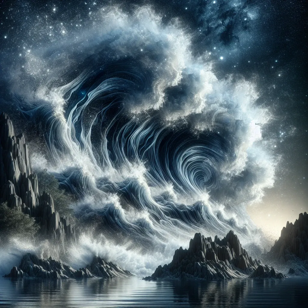 Tidal wave dreams often evoke feelings of overwhelming power and intensity.
