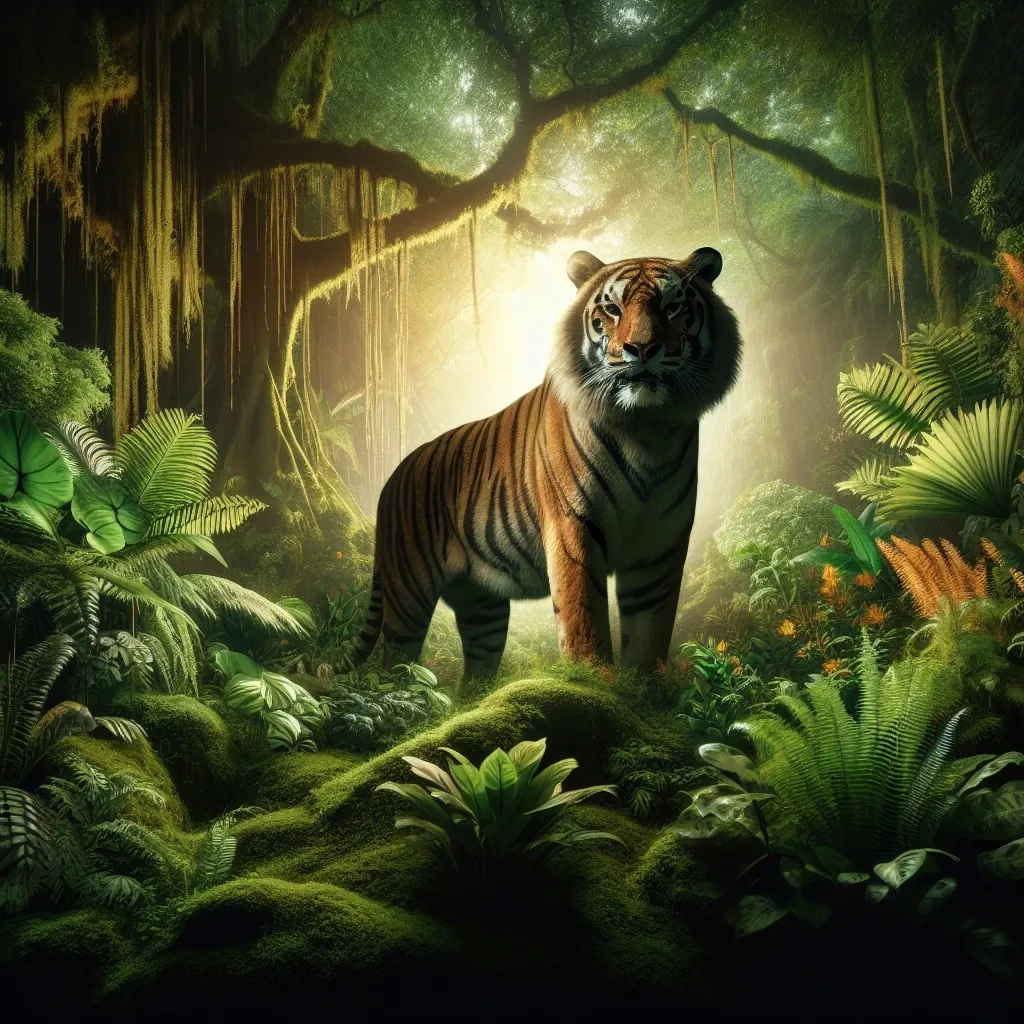 Dreaming of a tiger can symbolize strength, courage, and primal instincts.